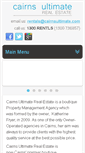 Mobile Screenshot of cairnsultimate.com