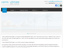 Tablet Screenshot of cairnsultimate.com
